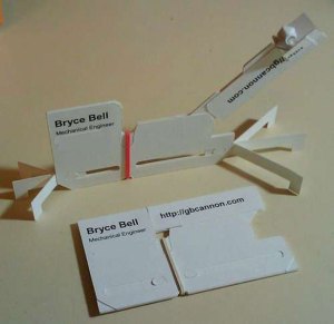 Mechanical Engineer Business Cards